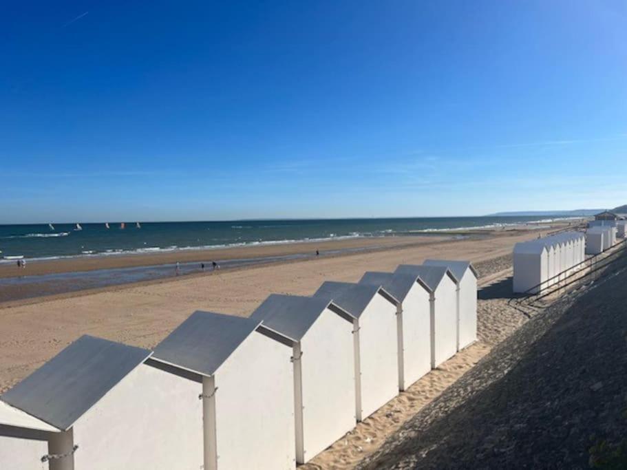 Sur La Plage / Enjoy The Beach Daire Cabourg Dış mekan fotoğraf